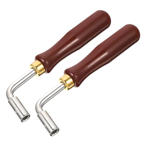 NULYLU 2 Stück Dulcimer Stimmschlüssel, Klavierwerkzeug, Klavierstimmer, Klavierstimmschlüssel, Dulcimer Zubehör, Schraubenschlüssel, Werkzeug, Stimmwerkzeuge, Dulcimer Stimmschlüssel,