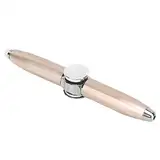 HEEPDD LED Light Fidget Pen, Writing Tool - Fingertip Luminous Gyro Ballpoint Pen für Stressabbau (Gold)