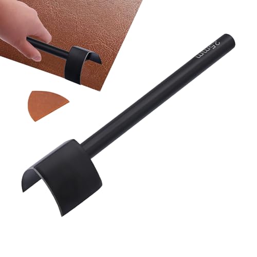 jamgeery Leder-Schneidwerkzeuge | V-Form Lederbeutel Kantenschneider Für Taschenherstellung,Präzisionslochwerkzeug für Geldbörsen Taschen Etuis sowie Anfänger Schneider und Designer