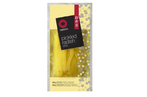 Obento Pickled Radish Strip Eingelegte Rettichstreifen, 350 gramm