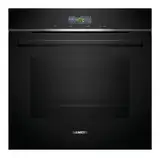 Siemens HB734G1B1, iQ700 Smarter Einbau-Backofen, 60 x 60 cm, Made in Germany, Schwarz, ecoClean & humidClean Selbstreinigung, Air Fry, Automatikprogramme, Farbiger Touchscreen, A+ Energieeffizienz