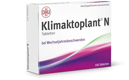 DHU Klimaktoplant N bei Wechseljahresbeschwerden - hormonfrei – gut verträglich, 100 St. Tabletten