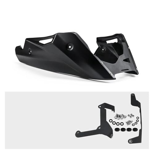 ONDAWR Motorradverkleidung Für CB750 Für Hornet CB 750 2023- Motorradzubehör Unterboden Unterboden Motor Chassis Spoiler Verkleidung Motorradspoiler(Schwarz)