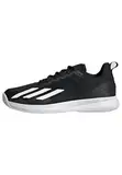 adidas Herren Courtflash Speed Tennis Shoes-Low (Non Football), core Black/FTWR White/Matte Silver, 43 1/3 EU