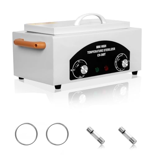 HeavenBird Hochtemperatur-Trockenwärme-Sterilisator, Timing-Einstellung, UV-Sterilisator für Zahnarzt, Klinik, Labor, Friseursalon, Friseurschere