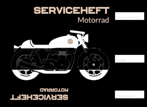 Kraftrad-Serviceheft für Motorräder