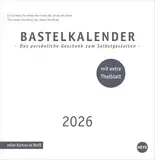 Premium-Bastelkalender weiß groß 2026: Viel Platz für Kreativität: Wandkalender 2026 zum Selbstgestalten für Erinnerungen, die Ihnen am Herzen liegen. ... Stabiles Papier (Foto-/Bastelkalender Heye)