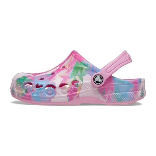 Crocs Baya Seasonal Printed Clog T, Carnation, 27 EU Kinder, hautfarben, 9 UK Child25/26 EU