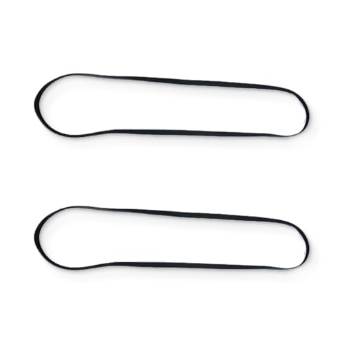 JEYORZY 2x Ersatzriemen für Plattenspieler, Plattenspieler-Gürtel, Plattenspieler Gummiband, Phonograph Ersatzgürtel, für Antriebsleistung und perfekten Musikgenuss, Recorder Teile, Phonograph Gürtel