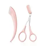 MSQ Augenbrauen Schere Set 1 Stück Augenbrauenschere Trimmer +1 Stück Augenbrauenschere mit Kamm Professionelle Präzisionswerkzeug für Frauen und Männer