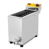 3000 W Käse-hotdog-sticks-bratmaschine, 25 L/6,6 Gallonen, Kommerzielle Elektrische Fritteuse Für Restaurant, Geschäft, Zuhause