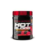 Scitec Nutrition Hot Blood Hardcore, Getränkepulver vor dem Training mit Aminosäuren und Kreatin, 375 g, Guarana