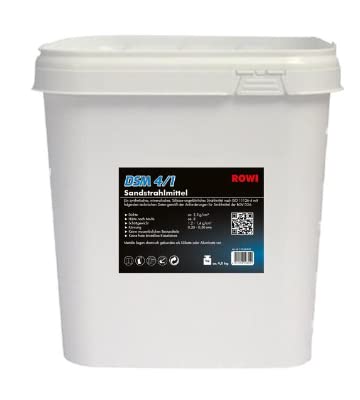 ROWI Sandstrahlmittel, Körnung 0,20-0,50 (Inhalt: 4 kg)