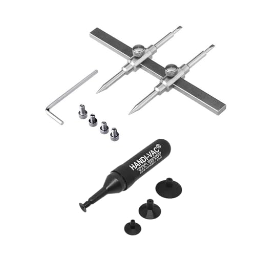 tintoke Professionelle Reparatur Kamera,kamera objektiv schlüssel,Objektiv Reparatur Werkzeug,Kameraobjektiv Reparatur,Kameraobjektiv-Werkzeug,Mit Objektivsauger-Set,Für diverse Kamerareparaturen etc.