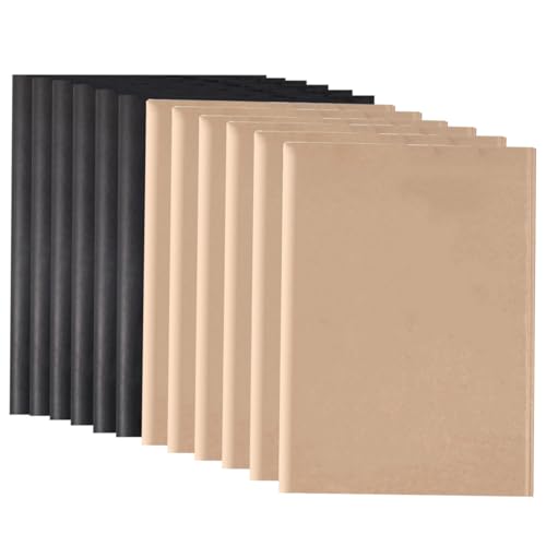 120 Blatt Seidenpapier,60 Kraft Tissue Papier,60 Schwarz Seidenpapier,50cm x 35cm Bastelpapier,Geschenkpapier für Geburtstagsfeier,Halloween,Hochzeit,Handwerk,Dekor