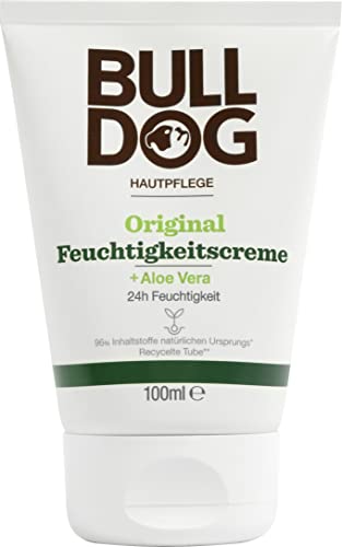 BULLDOG - Hautpflege für Männer | Original Feuchtigkeitscreme | Gesichtscreme für normale Haut und mehr Feuchtigkeit | 100ml