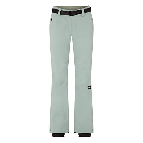 O'Neill Damen Star Slim Pants Snow, Jadeite, XL