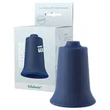 BellaBambi® Maxi solo Schröpfglas | intensives Cupping für Sport & Massage | perfekter Faszien & Triggerpunkt Cup bei Verspannung von Kopf bis Fuß | Made in Germany | Intensität Intense - Nachtblau