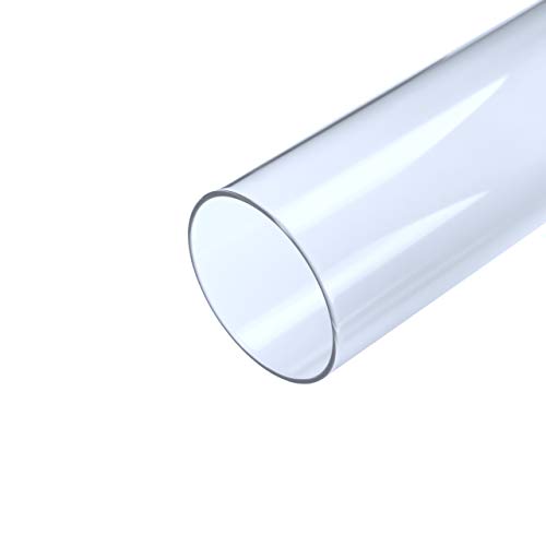 APANA - Glasröhre Glas Tube Feuerrohr hitzebeständig bis 1400°C Heizpilz Bellamente Länge 1120 mm Durchmesser 98 mm