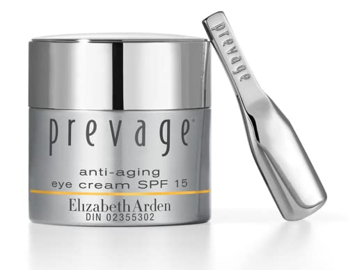 Elizabeth Arden Prevage Anti-Aging – Eye Cream SPF 15, 15 ml, Tagescreme gegen umweltgeschädigte Augenpartien, beugt der Hautalterung vor & mindert feine Linien, Hautpflege für Frauen