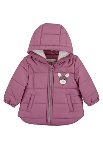 Sterntaler Baby - Mädchen Baby Jacke Outdoor Babyjacke Esel Emmi, Rosa, 86