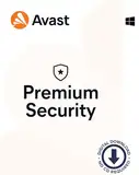 Avast Premium Security 2024 - Antivirenschutz für Windows, Für 1 PC ,1 Jahr, ESD