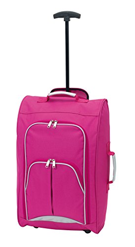 Preiswert&Gut Handgepäck Reise Vienna pink 600D Polyester Low Budget Fluglinien Jetzt Schon geeignet für die Neue Flugbestimmung