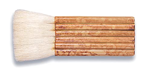 Yasutomo Hake Multihead Bamboo Brush with Sheep Hair Bristles, 1 7/8 inch (BH6)