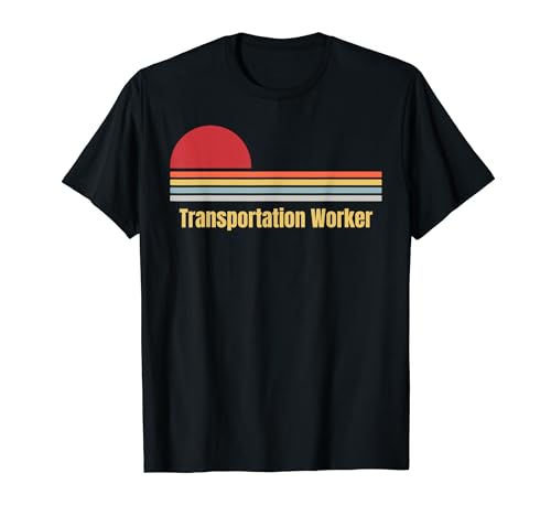 Transportarbeiter retro T-Shirt