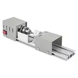 TaNeHaKi Metalldrehmaschinen Mini Drehmaschine Metall Tischdrehmaschine Metall Kleine Drehbank für Metall Tischdrehbank Mini Drechselmaschine Drechselbank 100W