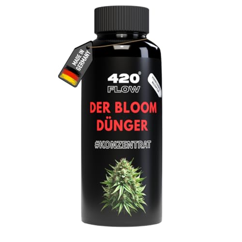 420Flow Cannabis Bloom Dünger – Stärkt & fördert prächtige Blüten – Einfache Anwendung für spektakuläre Ergebnisse (1000ml)