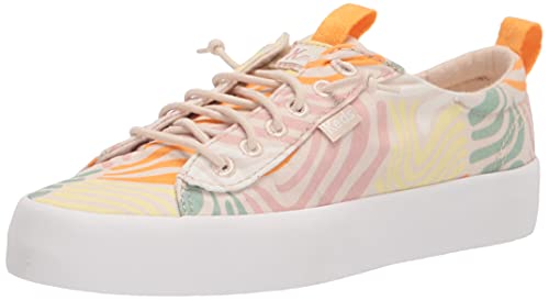 Keds Damen Kickback Organic Cotton Groovy FLORAL Sneaker, Multi