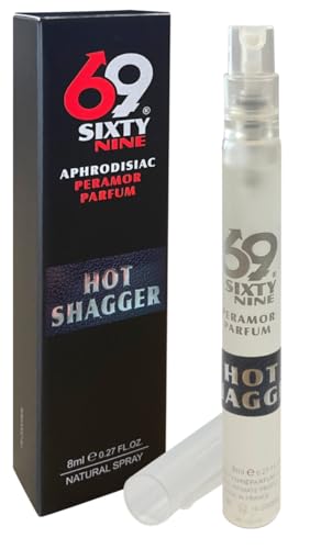 HOT SHAGGER - 69 Intensiver Pheromone Duft 8ml für Herren Aphrodisiakum Sexy Lust Sex Lockstoff Köder Aphrodisiaka Pheromon Parfüm Spray für Mann
