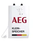 AEG Boiler BOI 5 U, Untertischboiler 5 Liter Niederdruck mit Stecker 230V für Küchenspüle + Wachbecken, 2 kW, Made in Germany, 204616