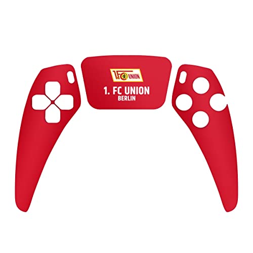 Skin kompatibel mit Sony Playstation 5 PS5 Controller Folie Sticker 1. FC Union Berlin Trikot Offizielles Lizenzprodukt