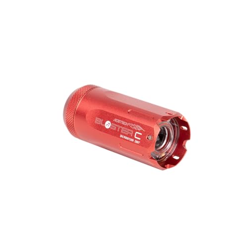 ACETECH Tracer Blaster C Einheit für Airsoft-Spiel, MuzzleFlash, mit Gewinde M14 CCW oder M11 CW, anwendbar auf grüne Tracer-Kugeln (Rot)