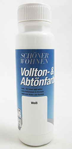 Voll- und Abtönfarbe weiß 250ml