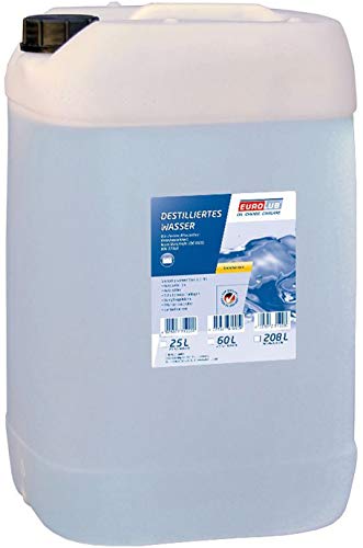 EUROLUB Destilliertes Wasser, 25 Liter