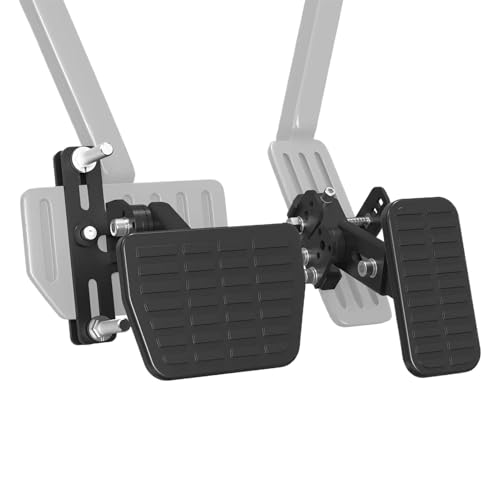 Auto Pedal Extender Kupplungspedal Extenders Auto Bremspedal Zubehör Pedalverlängerungen für kurze Fahrer Gaspedale Extender Kurze Fahrer Pedal Verlängerungen Einstellbare Auto Pedale