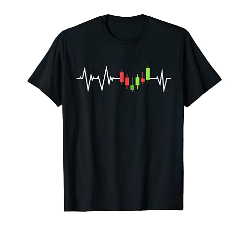 Toller Candlestick Chart Börsenkurs Crypto Und Aktien T-Shirt
