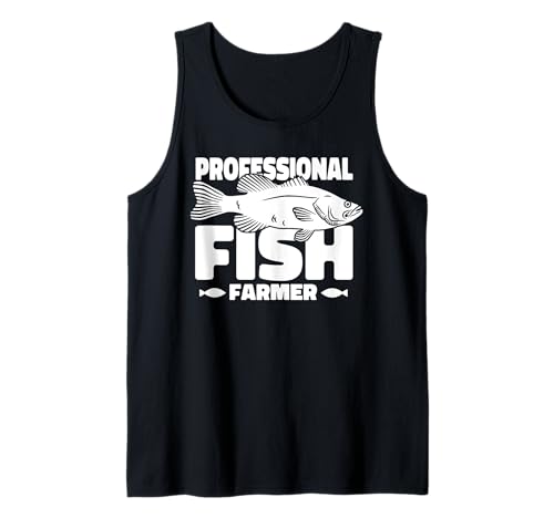 Fischzuchtanlagen Meeresbiologie Aquakultur - Fischzüchter Tank Top