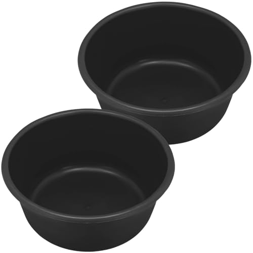 KOTARBAU® 2er Set Mörtelwanne 14 L Mörtelkübel Blau Kunststoffwanne Maurerkübel Rund Baueimer Mörteleimer Wanne Kunststoff Mauererkübel Mörtelwannen Plastikwanne groß ⌀ 31 cm