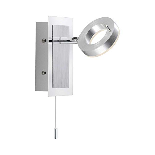 Paul Neuhaus Wandleuchte, aluminium matt 9785-96