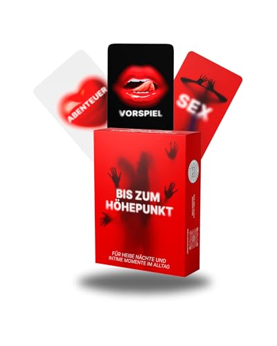 YOUR LOVE CHALLENGE YourLoveChallenge® Bis zum Höhepunkt - 100 erotische Spielkarten - Spannendes Sex Spiel für Paare, Weihnachten, perfekt für intime Momente und heißem Spaß im Bett