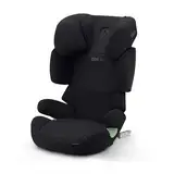 CBX by CYBEX Kinder-Autositz Solution X i-Fix, Für Autos mit und ohne ISOFIX, Ab ca. 3 bis 12 Jahre (100 - 150 cm), Ab ca. 15 bis 50 kg, Schwarz