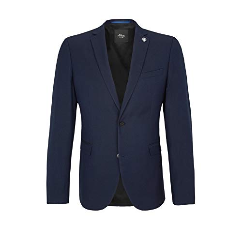 s.Oliver Herren 160.11.899.15.153 Anzugjacke, 5978 blue, 106