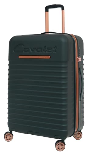 Bowatex Große Hartschalentrolley Koffer Dunkel Grün Rollenkoffer 73 cm Cavalet