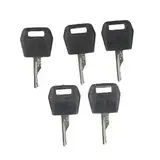 5-teiliger Zündschlüsselsatz 1964831C2 für Koffer Schwergeräte Modelle D250, 2344, 2366, 2377, 2388, 2577, 2588