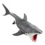 Zestivra Marine Shark Statue - Animal Simulationsfigur, Desktop - -Modell | Realistische See -Leben Spielzeugausstellung, Tabletop Ornament für Kinderzimmer Lernzentrum Museum Klassenzimmer Ho