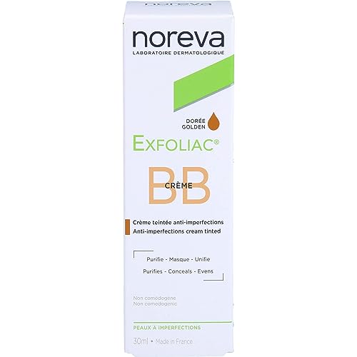 Noreva Exfoliac getönte BB-Creme dunkel